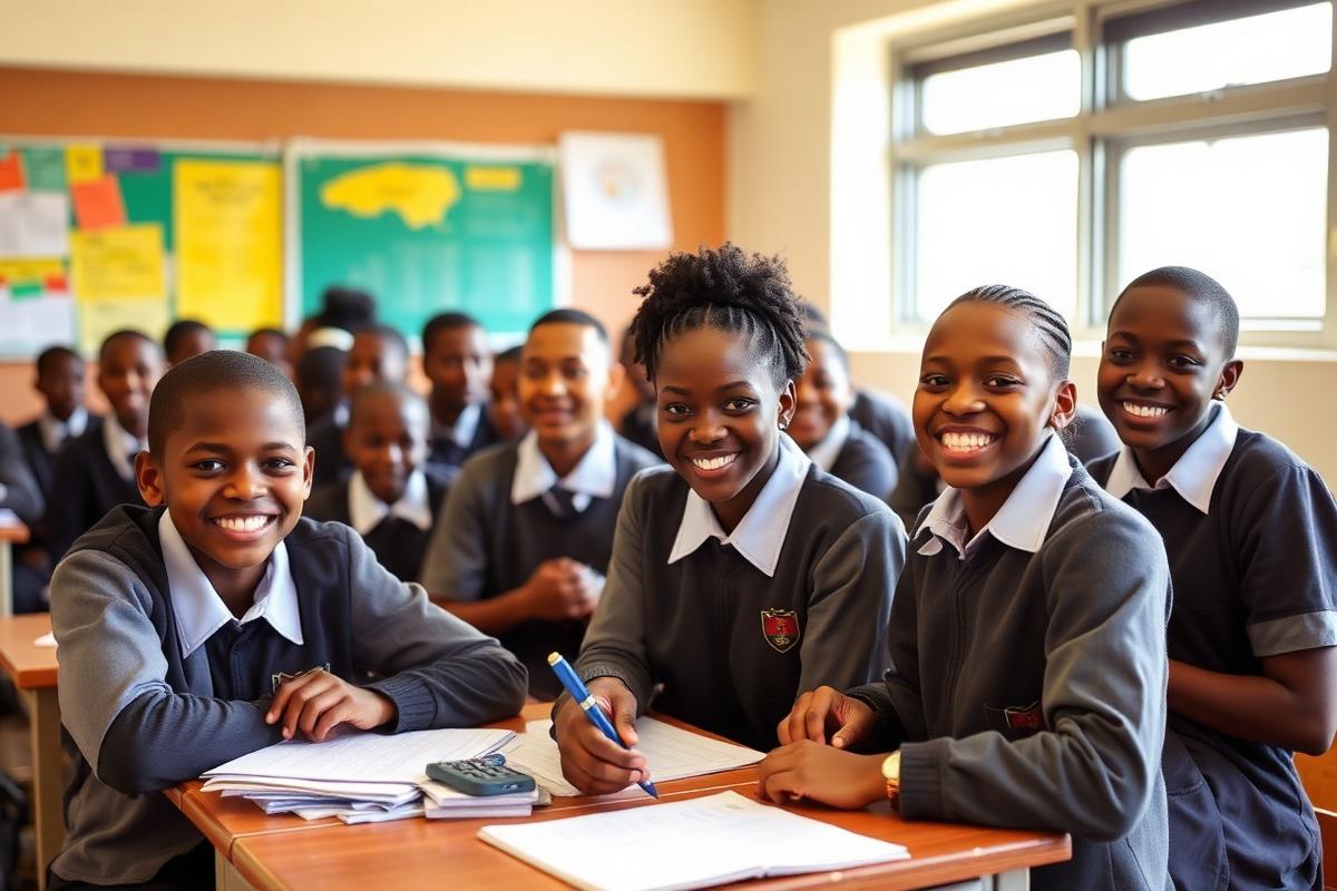 Students in classroom